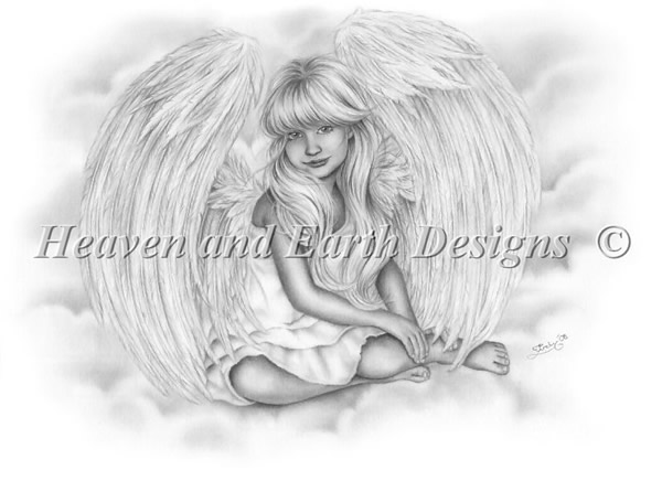 Little Angel In The Sky - Click Image to Close